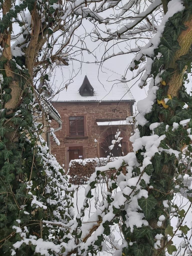 Luthers Elternhaus eingeschneit
